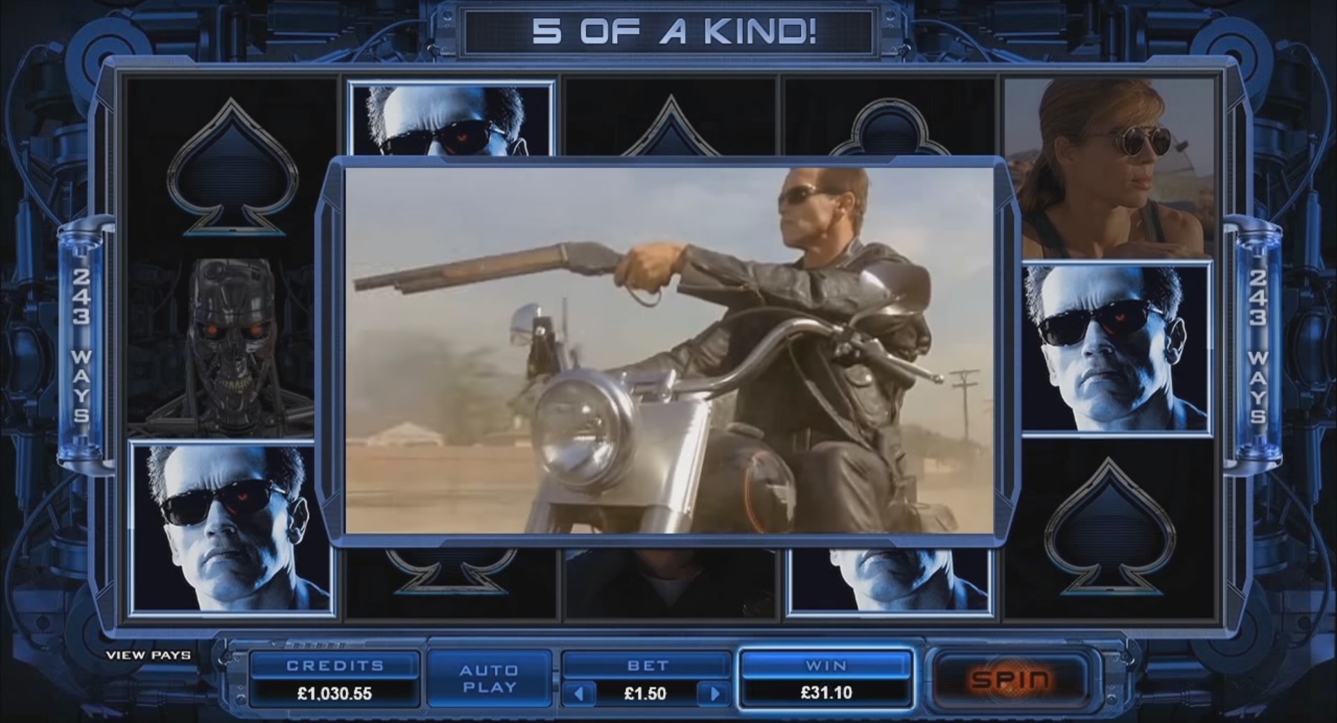 Игровой Автомат Terminator 2